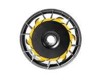 前轮涡轮风扇干碳纤维气动盘，适用于铝制车轮。保时捷 718 GT4 RS - SRFADPGT4RSAL